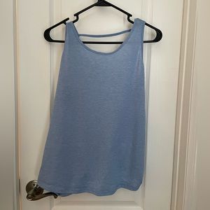 IcyZone High-Neck Open-Back Yoga tank